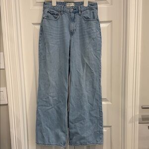 Abercrombie & Fitch The Wide Leg, High Rise, Curve Love, Size 28